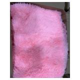 PINK FLUFFY RUG