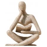 UTTCMK BOOKSHELF DECOR THINKER STATUE - ABSTRACT A