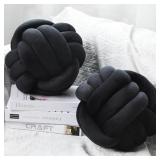 NAMALU 7.87 INCHES 2 PCS KNOT PILLOW DECORATIVE TH