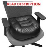 YOUFI LEATHER SEAT CUSHION EXTRA-THICK BOOSTER FOR