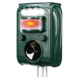 SOLAR ULTRASONIC ANIMAL REPELLER, CAT REPELLENT, M