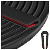 TOLANBBT RUBBER EDGE TRIM U CHANNEL, 3/32" SELF AD
