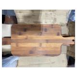 8 PACK OF WOODEN CUTTING BOARDS
