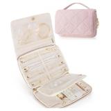 MARSCAMD TRAVEL JEWELRY ORGANIZER CASE, FOLDABLE J