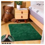 2X3 FLUFFY SMALL AREA RUGS FOR BEDROOM LIVING ROOM