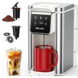 SINGLE SERVE COFFEE MAKER FOR K-CUP POD & GROUND,