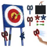 AXE THROWING GAME FOR BACKYARD - STEEL FRAME AX TH
