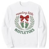 EXPECTING LITTLE MISTLETOES PREGNANCY ANNOUNCEMENT