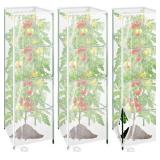 CYRICO BIRD NETTING PLANT COVER FOR TOMATO CAGE, 3