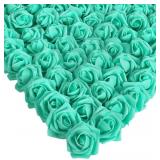 FAKE ROSES,200PCS ARTIFICIAL STEMLESS ROSES 1.97IN