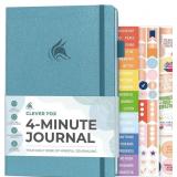 CLEVER FOX 4 MINUTE JOURNAL, GUIDED DAILY HABIT TR