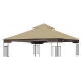 REPLACEMENT GAZEBO CANOPY, 10 X 12 FT DURABLE OUTD