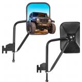 JOYTUTUS UPGRADED MIRRORS DOORS OFF FOR WRANGLER J