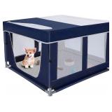 42 ï¿½ 42 INCH DOG PLAYPEN WITH PEE PAD, SOFT PUPPY