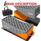 RV LEVELING BLOCKS WITH HANDLES 35000 LBS LOAD CAP