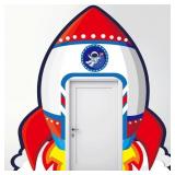 CHUNNIN OUTER SPACE ROCKET DOOR BANNER OUTER CLASS