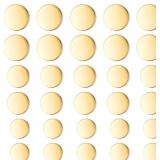30PCS GOLD METAL SHANK BUTTONS, 3 SIZES15MM 20MM 2