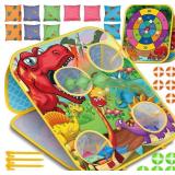 BEAN BAG TOSS GAME FOR KIDS - CORNHOLE BOARD OUTDO