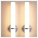 $129 AIJIASI BRUSHED NICKEL BATHROOM SCONCES WALL