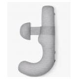 COMFORTABLE F SHAPED PREGNANCY PILLOW WITH ADJUSTA