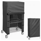 STORAGE RACK DUST COVER, FITS 23.2"W X 13.4"D X 48