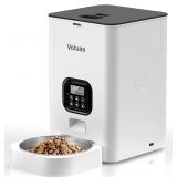 VOLUAS AUTOMATIC CAT FEEDER, 4L TIMED DRY FOOD DIS