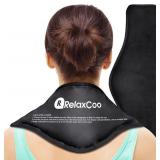 NECK ICE PACK WRAP, RELAXCOO REUSABLE GEL ICE PACK