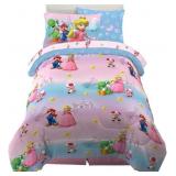 SUPER MARIO GIRL PRINCESS PEACH GIRL GAMER KIDS BE
