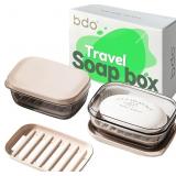 DOTER TRAVEL SOAP CASE, LEAKPROOF SOAP CONTAINER W
