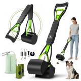 SHAZORY POOPER SCOOPER FOR DOGS & CATS ï¿½ LONG HAND