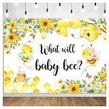 INMEMORY HONEY BEE GENDER REVEAL BACKDROP WHAT WIL