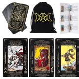 FOFEADM TAROT CARDS WITH GUIDE BOOK & LINEN CARRY