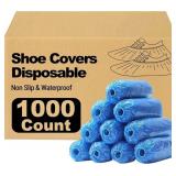 1000 PIECES(500 PAIRS) SHOE COVERS DISPOSABLE, WAT