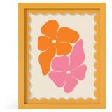 8X10 PICTURE FRAME WITH REAL GLASS, WOODEN CUTE 8