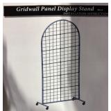 GRID WALL PANEL DISPLAY STAND