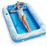 INFLATABLE TANNING POOL LOUNGER FLOAT - JASONWELL