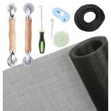 WINDOWS SCREEN AND SCREEN DOOR REPAIR KIT, 48"X118