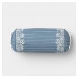 20"X8" WOVEN STRIPE SIDE-TIE OUTDOOR PATIO THROW P