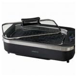 AMBIANO SMOKELESS INDOOR GRILL, A 1500W ELECTRIC B
