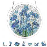 ACRYLIC SUNCATCHER WINDOW HANGING 7.4 INCH, DOUBLE