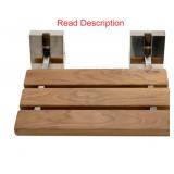 $212 JACUZZI 13-3/8" WIDE SEAT WITH SQUARE ESCUTCH