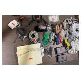 1 LOT OF WIRING AND ELECTRONIC ACCESSORIES. POWER