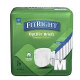 FITRIGHT OPTIFIT BRIEFS, 80 COUNT ULTRA ABSORBENCY