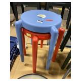 1 LOT (2) ASSORTED SIDE TABLES