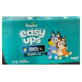 PAMPERS EASY UPS BLUEY TRAINING BOYS