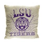 1 LOT OF (2) NCAA LSU TIGERS 26 X 26 WOVEN TAPESTR