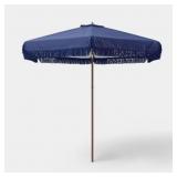 7.5" ROUND FRINGE VALANCE OUTDOOR PATIO UMBRELLA N