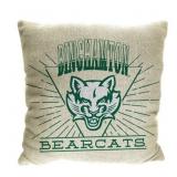 1 LOT OF (2) NCAA BINGHAMTON BEARCATS 26 X 26 WOVE