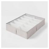UNDERBED FABRIC SHOE STORAGE GRAY - BRIGHTROOMï¿½