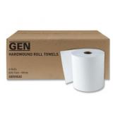 GEN HARDWOND ROLL TOWELS 6 ROLLS
